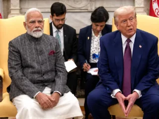Narendra Modi Donald Trump India War Traffis
