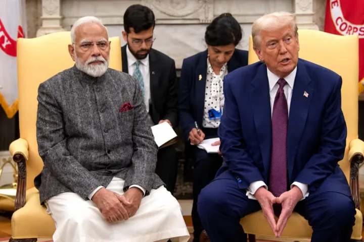 Narendra Modi Donald Trump India War Traffis